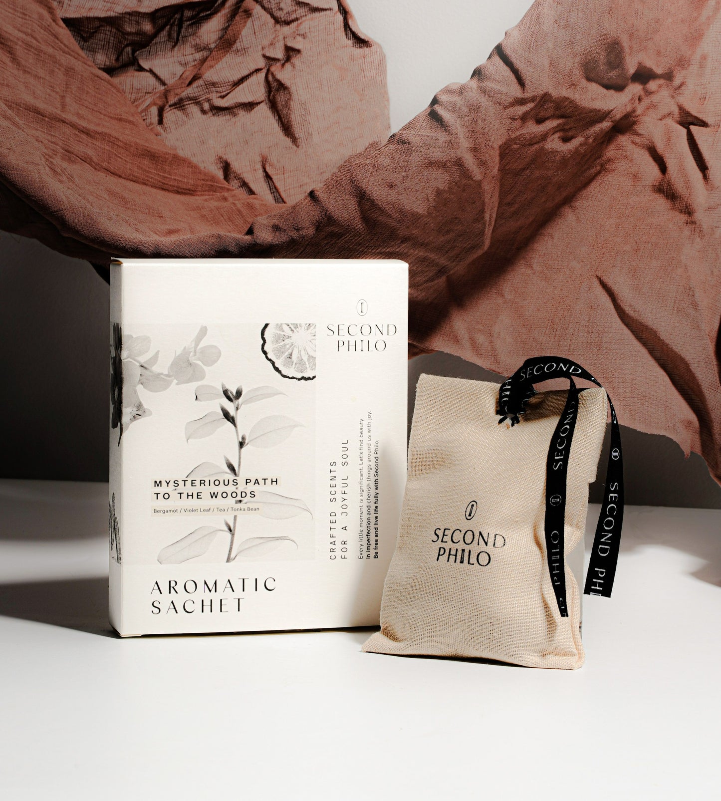 Mysterious path in the woods perfume sachet