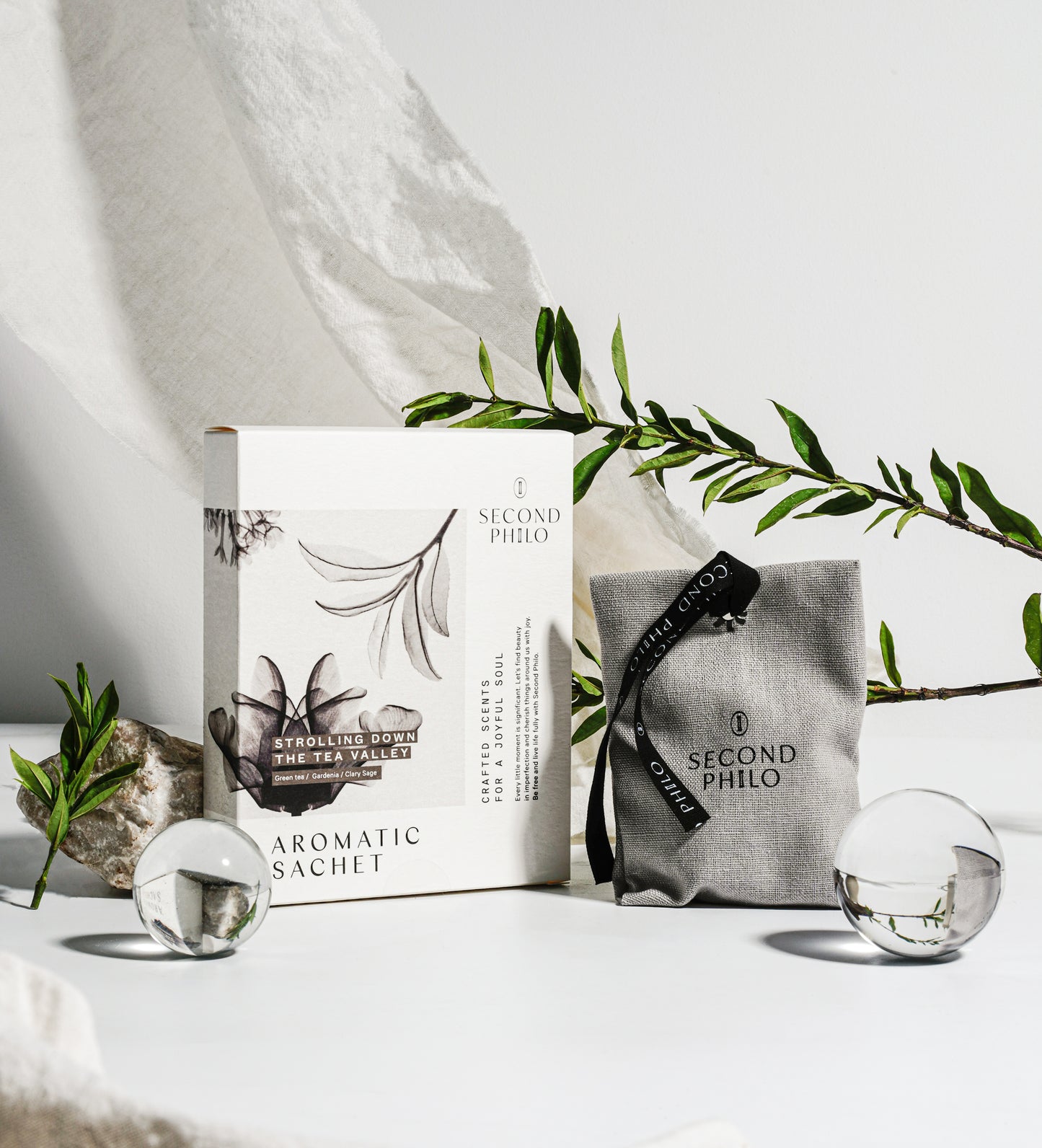 Strolling down the tea valley perfume sachet